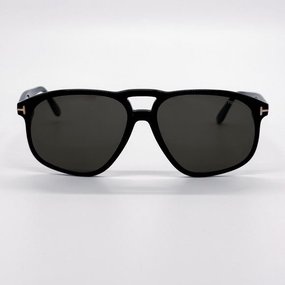 NEW TOM FORD TF1000 01A BLACK AVIATOR SUNGLASSES TOM FORD PIERRE-02 FT1000/S - Picture 4 of 11